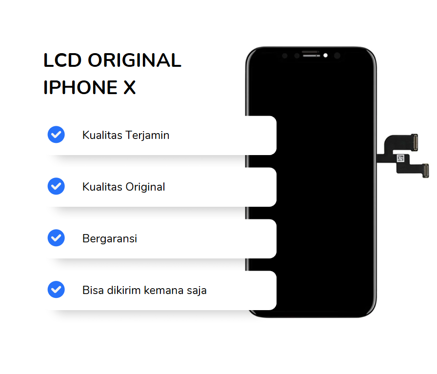 LCD IPHONE X ORIGINAL